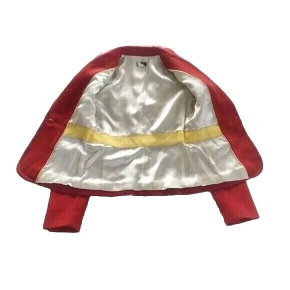 J Crew Woman's Sz 0 or XS Burnt Orange Wool Blend Blazer Jacket - Picture 7 of 8